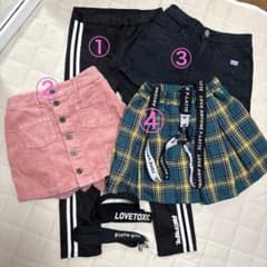 PINK-latte repipi armario ボトムス 4点まとめのサムネイル