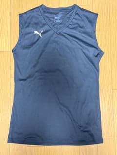 PUMA インナーシャツ　タンクトップ　160 黒のサムネイル