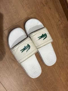 Lacoste ホワイト サンダル サイズ9 27センチ相当のサムネイル
