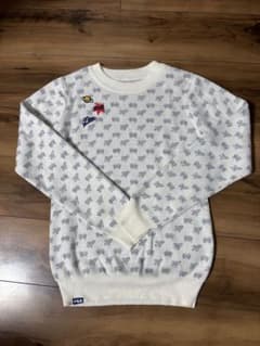 FILA 刺繍入りホワイトセーター Mサイズのサムネイル
