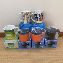 컵 머그컵 정리 판매 6 점 세트 외부 상자 포함