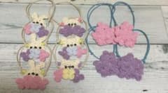 トリミングチョーカー★紫陽花mix 10本のサムネイル