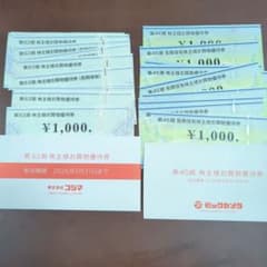 コジマ・ビックカメラ 株主優待券 ¥30000円分のサムネイル