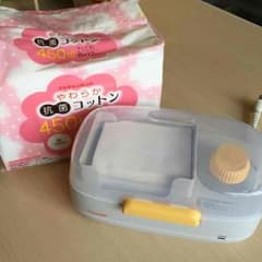 お湯でコットンおしりふきのサムネイル