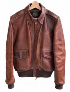 VANSON A-2 ホースハイド　レザーフライトジャケット 38 馬革のサムネイル