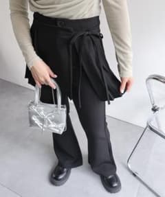 お値下げ！スカートレイヤードパンツのサムネイル