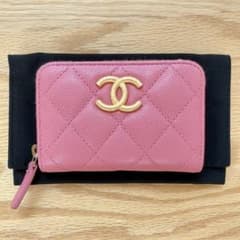 CHANEL ピンク コインケースのサムネイル