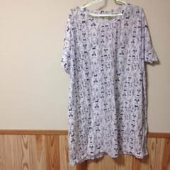 FUNKY FRUIT ネコ総柄ロングTシャツのサムネイル