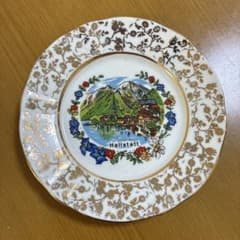 オーストリア ハルシュタット 記念プレート 飾り皿　直径15cmのサムネイル