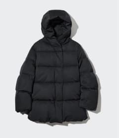UNIQLO パウダーフィールダウンショートコート Sのサムネイル