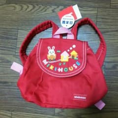 ミキハウス キッズリュック 赤 新品のサムネイル