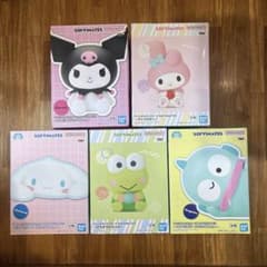 サンリオキャラクターズ　ソフビメイツフィギュア　まとめ売り
