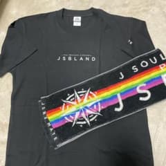 三代目JSB  JSB LAND TシャツLサイズ&マフラータオル　2点セットのサムネイル