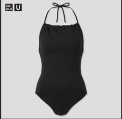 【未使用】UNIQLO U シームレススイムギャザーワンピース Lサイズのサムネイル