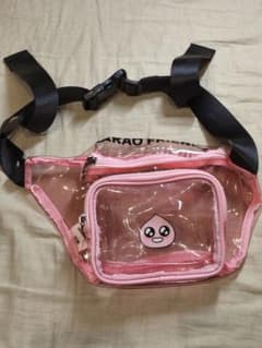 KAKAO FRIENDS 투명 가방 핑크