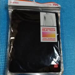 新品　ユニクロ　ヒートテック　150 黒のサムネイル