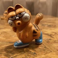 Vintage Garfield フィギュア　ガーフィールド　口笛