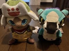 [신품 태그 첨부]CAPCOM 공식 몬스터 헌터 봉제인형 세트