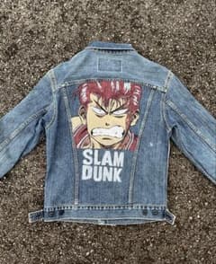 SLAM DUNK 桜木花道 ペイントデニムジャケットのサムネイル