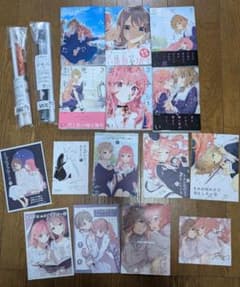 きみが死ぬまで恋をしたい　1〜6巻　特典リーフレット、タペストリー、サイン色紙 M*u様 きみが死ぬまで恋をしたい 1〜6巻 特典リーフレット