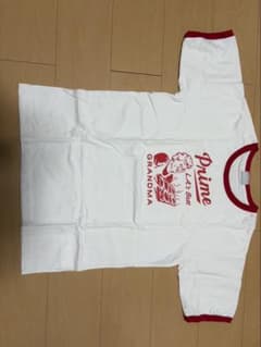 Prime Grandma 半袖Tシャツ ホワイト/レッドのサムネイル