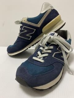 ニューバランス スニーカー WL574 ネービー 27.5cmのサムネイル