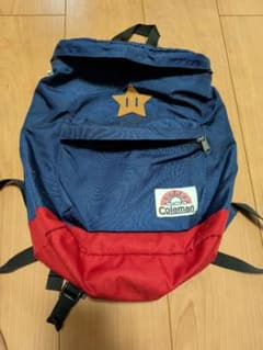 Coleman リュック スターモチーフ ネイビー レッドのサムネイル