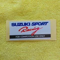 SUZUKI SPORT Racing ステッカー スズキスポーツ 当時物のサムネイル