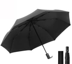 【新品未開封】軽量折りたたみ傘 ブラック 280Tナイロン 晴雨兼用のサムネイル