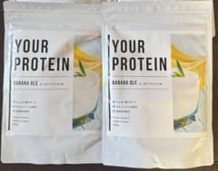 遺伝子博士YOUR PROTEIN バナナオレ味2袋 プロテイン - メルカリ