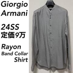 Giorgio Armani グレー 長袖シャツ L レーヨン 極美品】24SS 定価9万 Giorgio Armani レーヨン シャツ - メルカリ