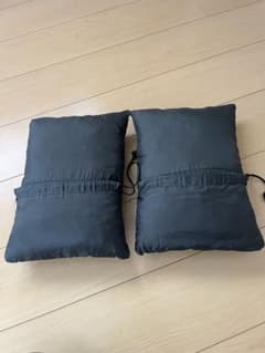 【美品】ワークマンキャンピングピローとクッションカバー 2枚セットのサムネイル
