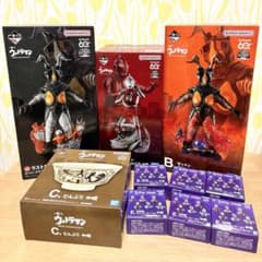 一番くじ ウルトラマン A賞 B賞ラストワン賞 ＋どんぶり＋E賞コンプ！のサムネイル