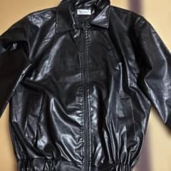 SEN TOKYO フェイクレザージャケット ブラック sen v 281のサムネイル