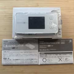 Speed Wi-Fi 5G X12 本体 モバイルルーターのサムネイル