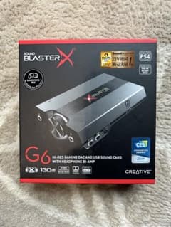 SOSOUND blaster x g6【 サウンドブラスター】のサムネイル