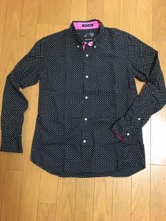 BEAMS ドット柄 シャツ サイズsのサムネイル