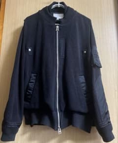 sacai ニットジャケット 20-02224M - メルカリ