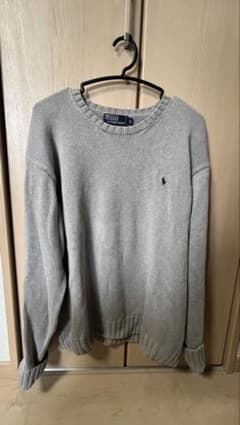 Ralph Lauren グレー ニットセーター XL ラルフローレンのサムネイル