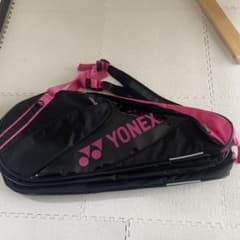 YONEX バドミントンバッグ 黒/ピンクのサムネイル