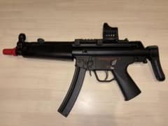 東京マルイ MP5A5 電動ガン 純正品セット マイクロプロサイト付のサムネイル