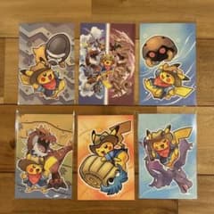 ポケモン化石博物館　ポストカード６種のサムネイル