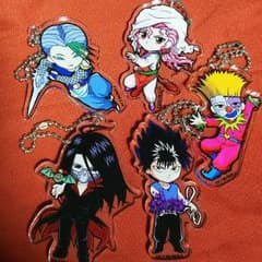 幽遊白書 アクリルボールチェーンvol２ ５個セットのサムネイル