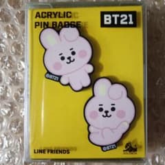 BTS グク BT21 COOKY アクリル ピン バッジ - メルカリ
