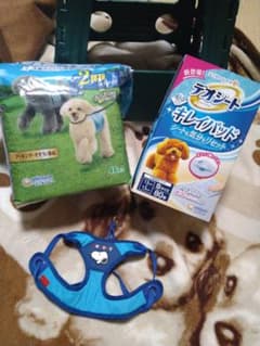 スヌーピーハーネスとマナーパッドセットのサムネイル