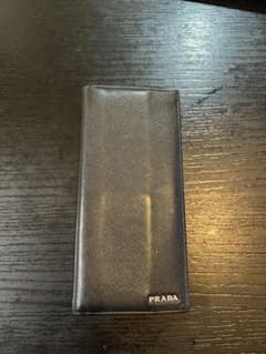 PRADA 사피아노 라인 남성 지갑