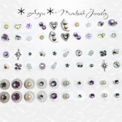【サービス品】耳ツボジュエリー✴︎パープル✴︎のサムネイル