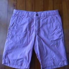 ハーフパンツ ショートパンツ メンズ　Lサイズ　くすみピンクのサムネイル