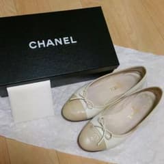 お値下げ☆【送料無料】正規品　CHANEL  バレエシューズ 35 1/2のサムネイル