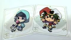 遊戯王ARC-V 榊遊矢 赤馬零羅 コラボカフェ コースターのサムネイル